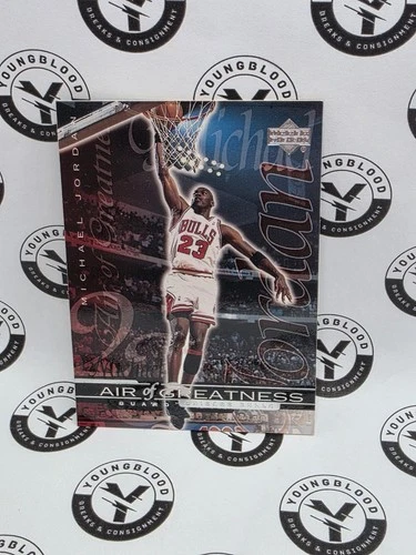 1999 Upper Deck Air Of Greatness Michael Jordan Bulls Basketball Card #152 HOF