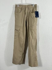 Propper Summerweight Tactical Pants Mens 28x32 Khaki Ripstop UPF 50 Quick Dry