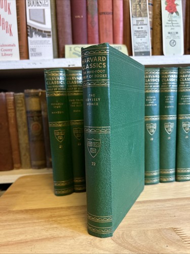 Harvard Classics The Five Foot Shelf of Books Collier Vol.21-30 1959 Faux Leathe - Picture 6 of 23