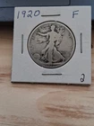 1920 Walking Liberty Half Dollar - Very Good Condition -