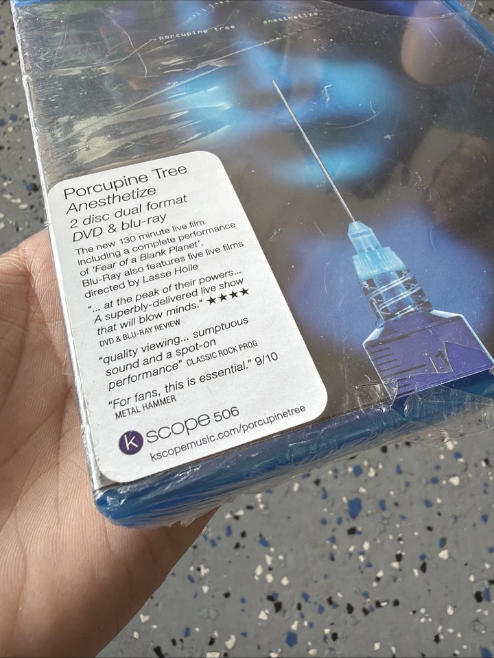 Porcupine Tree – Anesthetize (Live In Tilburg - Oct 2008) Blu-ray/DVD New - Image 2 of 4