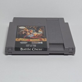 Battle Chess NES Nintendo 1990 ORIGINAL AUTHENTIC TESTED WORKING  Mint 