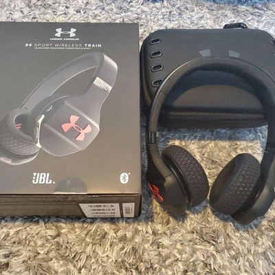 Under Armour UA Sport Wireless Train Bluetooth Headphones JBL Tested Box Japan