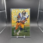 Eric Dickerson Signed Autographed NFL HOF Goal Line Art Card GLAC RAMS