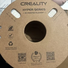 Creality Hyper Series PLA 1.75mm White 3D Printer Filament 1kg Spool NEW