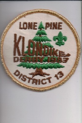 1983 Lone Pine District Klondike Derby patch