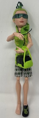 2008 Monster High Deuce Gorgon Scaris City of Frights Doll w/Glasses, Bag