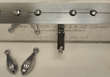 5 oz and 6 oz Bank Sinker -Combo- Production Mold