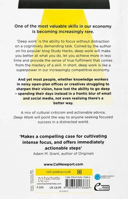 Deep Work: Rules For Focused Success In A Distracted World