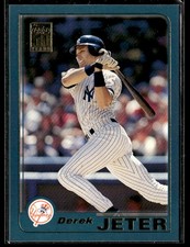 2001 Topps Derek Jeter Employee Set #100 card