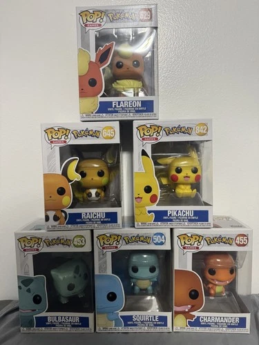 Lot of 6 Pokemon Funko Pop!