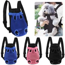Pet Carrier Backpack Adjustable Pet Front Cat Dog CarrierTravel Bag Leg Out S-XL