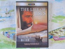 The Life of Jesus According to Matthew DVD Featuring Richard Kiley New Sealed