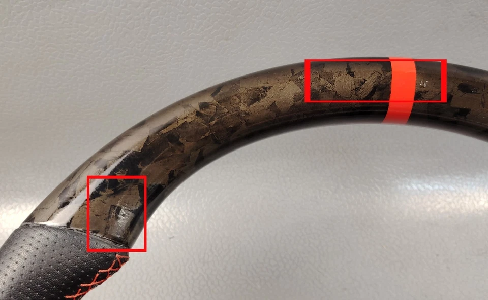 LEXUS IS250 IS350 ISF HYDRODIPPED FLAT BOTTOM STEERING WHEEL 2007 2012 - Bild 4 von 4