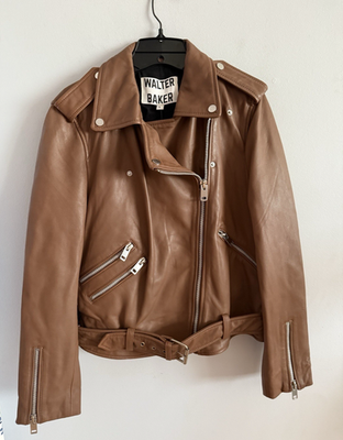 chinese dress ladies Walter Baker Liz Leather Jacket