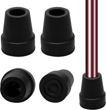 4 St&uuml;ck Gummipuffer F&uuml;r Wanderst&ouml;cke, 19Mm Gehstock Gummipuffer, Kr&uuml;cken Gummi