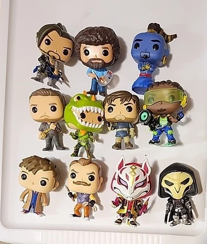 Fortnite,  Overwatch, Star Wars, Dr Who, Jurassic World Funko Pop Lot Of 11