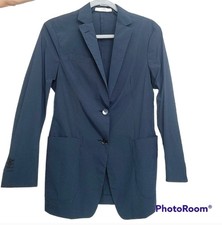 CC collection Corneliani Men Navy Blue Nylon Blazer Size XS or S