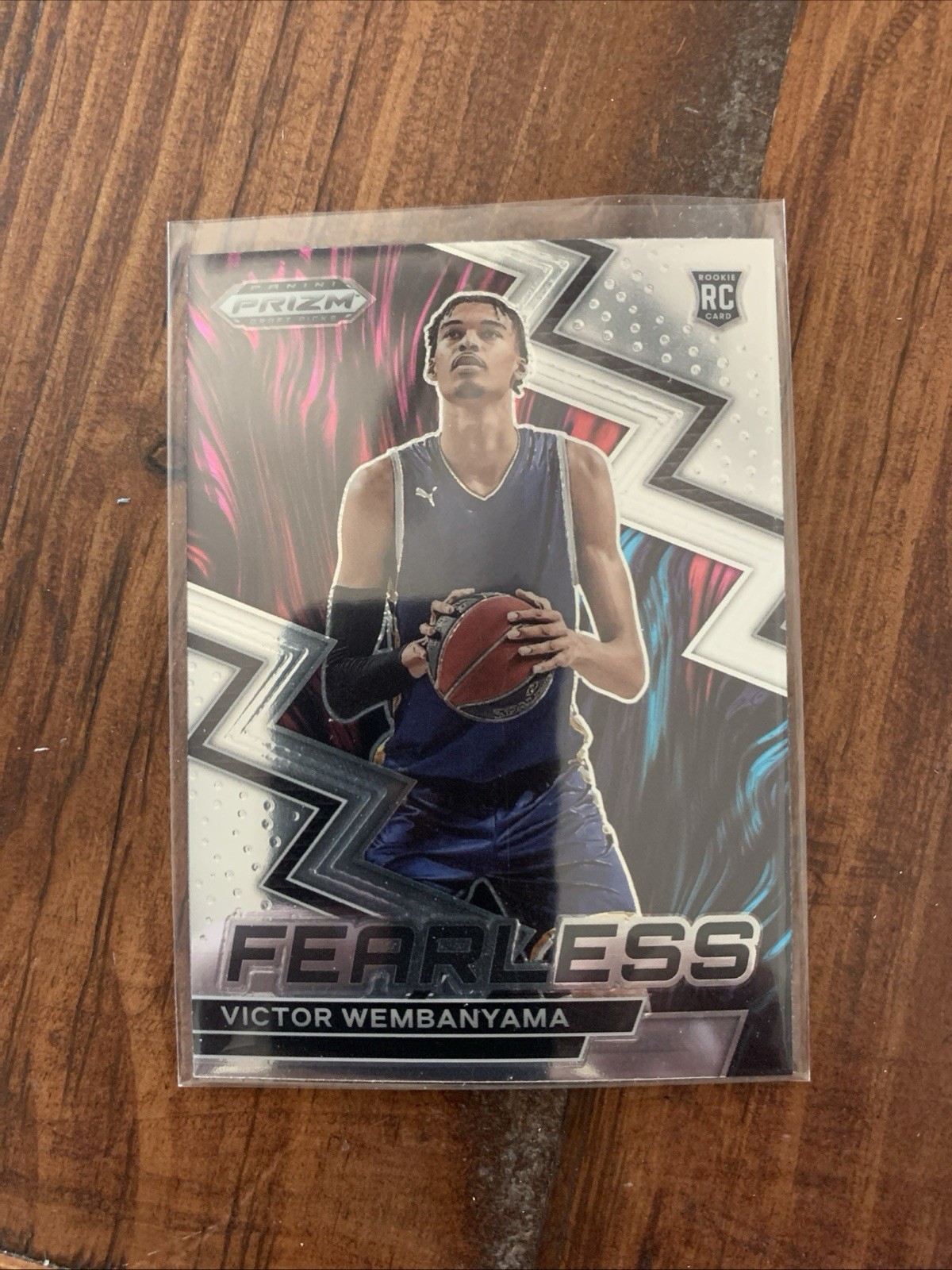 2023 Panini Prizm Draft Picks - Fearless Silver #1 Victor Wembanyama (RC)