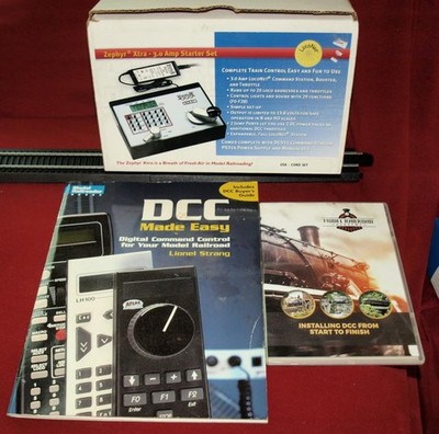 Digitrax Zephyr DCS51 COMPLETE + MR Manual & M R Academy DVD