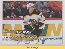 2019-20 Upper Deck UD Canvas Young Guns Connor Clifton #C117 READ sq1