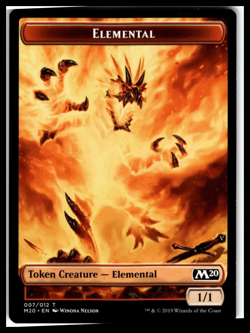 Core Set 2020 #7 Elemental Token