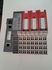 ALLEN BRADLEY 1734-AENTR ETHERNET ADAPTER WITH 3 MODULES