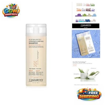 Eco Chic 50:50 Balance Hydrating Shampoo - pH Balanced for Color-Treated Hair