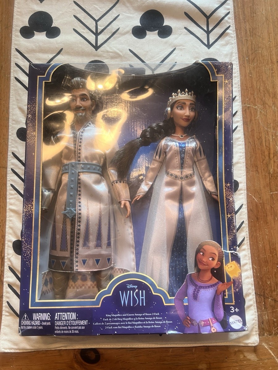 Disney Wish King Magnifico & Queen Amaya of Rosas Dolls 2