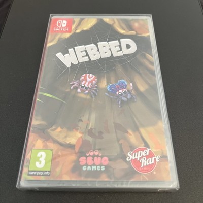 WEBBED (Nintendo Switch) - Super Rare Games Physical Game + Extras (SEALED/New)