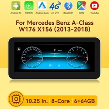 Für Mercedes A/CLA/GLA W176 X156 NTG5.0 Android 14 Autoradio CarPlay 64GB WiFi Für Mercedes A/CLA/GLA W176 X156 NTG5.0 Android 14 Autoradio CarPlay 64GB WiFi