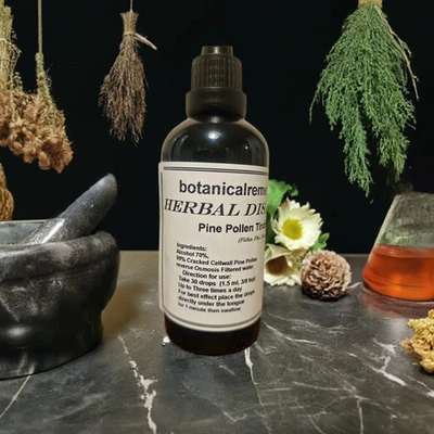 BOTANICALREMEDIES.CO.UK Pine Pollen Tincture 1:5 ratio -Botanical Remedies -