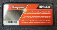 Snap-on HDP1835 Low Profile Harmonic Balancer Puller - Ford/GM - NEW!