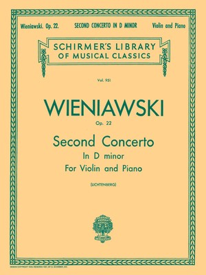Second Concerto in D Minor, Op. 22 | Henryk Wieniawski | String Solo | Buch