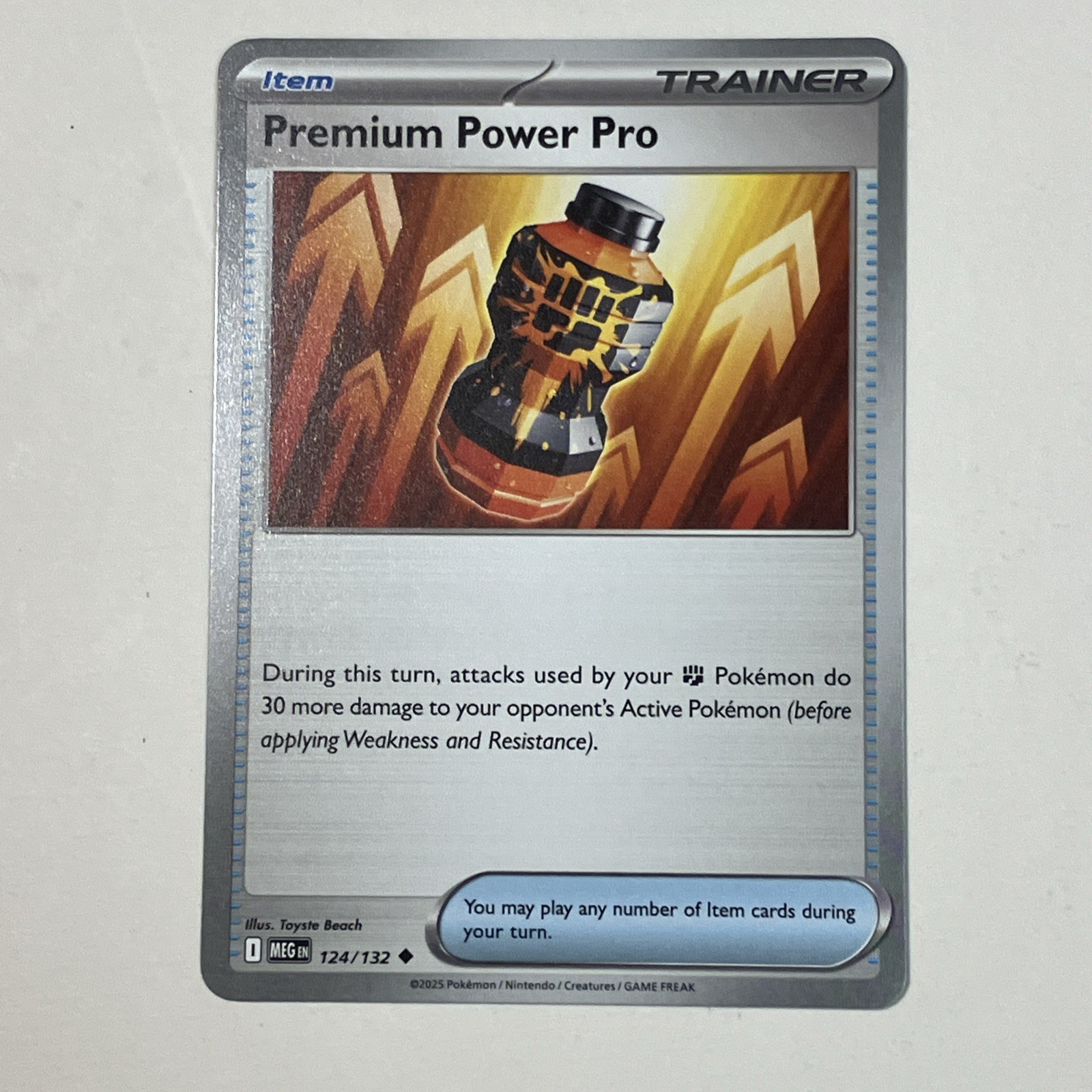 Premium Power Pro 124/132 Me01: Mega Evolution Regular