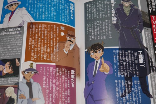 JAPAN Case Closed Detective Conan Character Visual Book - Picture 10 of 12