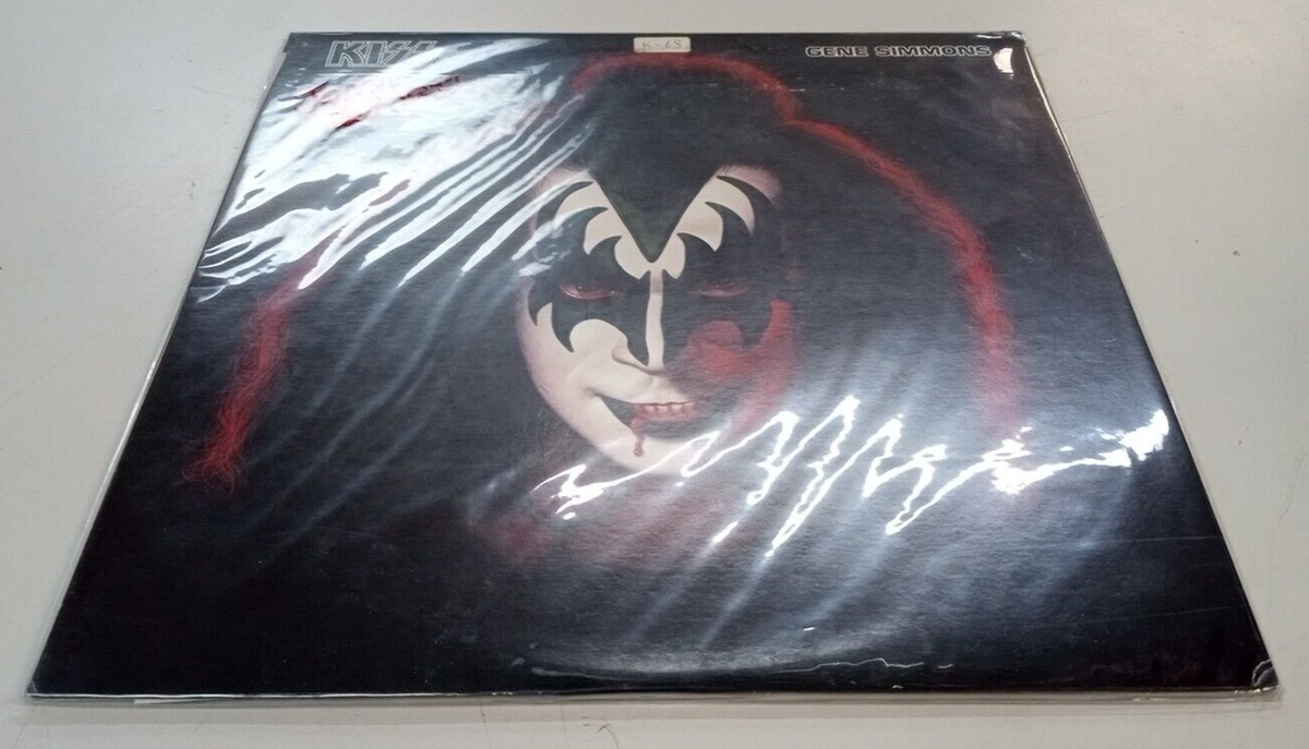 Kiss Gene Simmons Vynal Record Japan VIP-6578 Casablanca