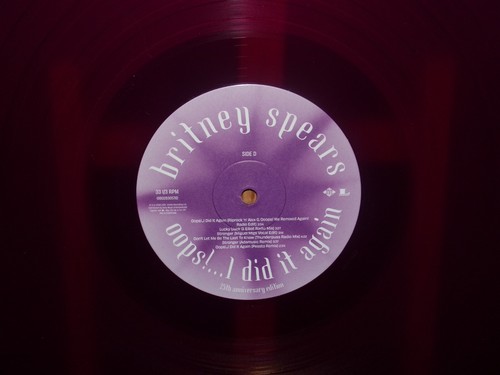 BRITNEY SPEARS OOPS I DID IT AGAIN SANGRIA 25TH ANN LUCKY STRONGER DON'T LET ME - Picture 13 of 16