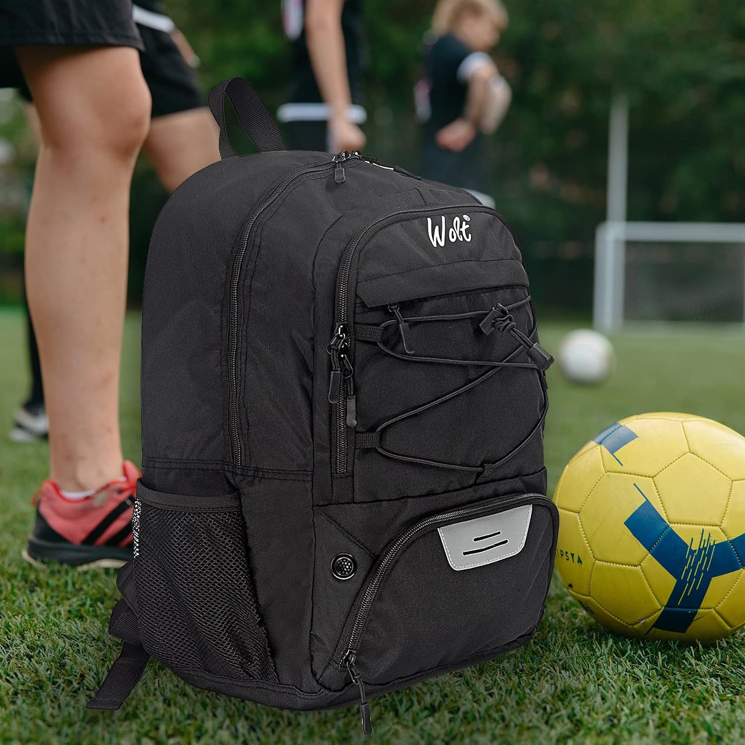 | Youth Soccer Bag - Soccer Backpack & Bags for Basketball, Volleyball & Footbal