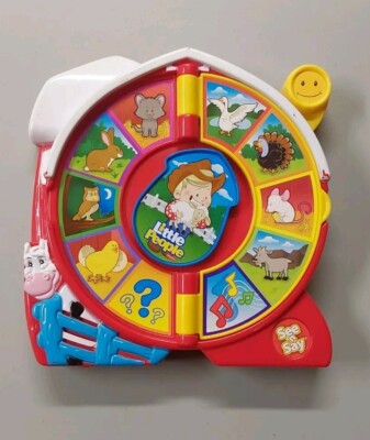 Fisher Price See N Say Talking Farm Animal Sounds toy - tested