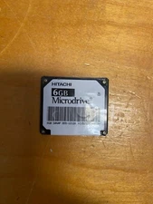 HITACHI 6GB microdrive MODEL HMS36060605CF00 P/N0A40269/tested