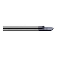 Harvey Tool 30030-C3 60°  Point Angle 1/4"  x 0.2160"  x 2-1/2" AlTiN