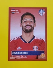 Celso Borges - Costa Rica - Panini Copa America 2024 - CRC15 - Red - RARE