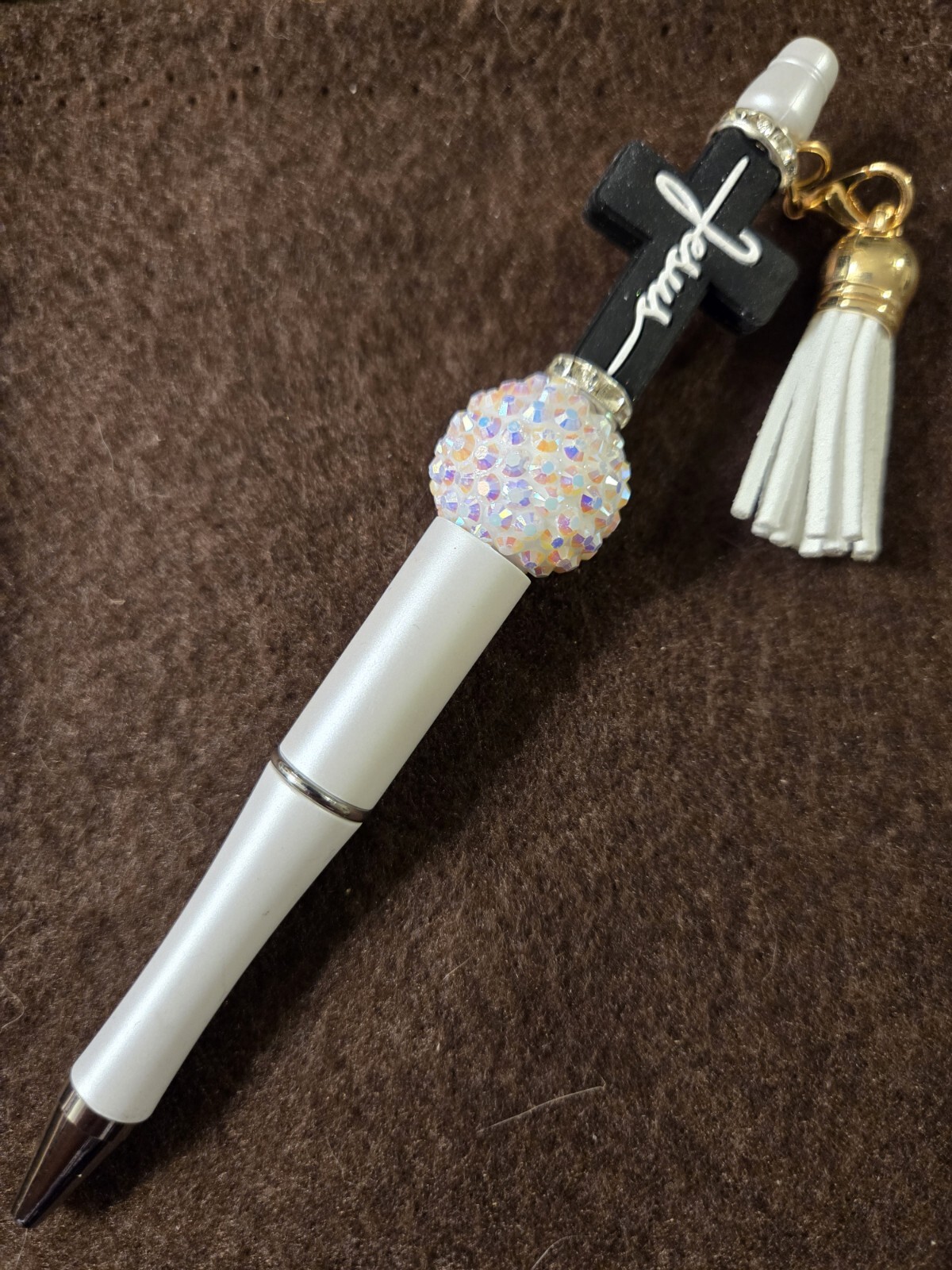 Custom Jesus Cross Pen! Luxury Inspired pens! Handmade. Journal.