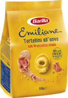 Barilla GefüLlte Eiernudeln Le Emiliane Tortellini Mit Rohschinken 500G