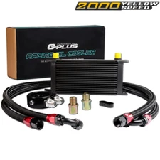 Fit For Universal Engine Transmission Oil Cooler + Filter Adaptor Set 19 Row New