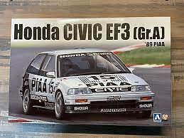 1/24 Honda CIVIC EF3 Gr.A　 '89 PIAA DP付 EF3 Civic Gr.A `89 PIAA (Model Car) - HobbySearch Model Car