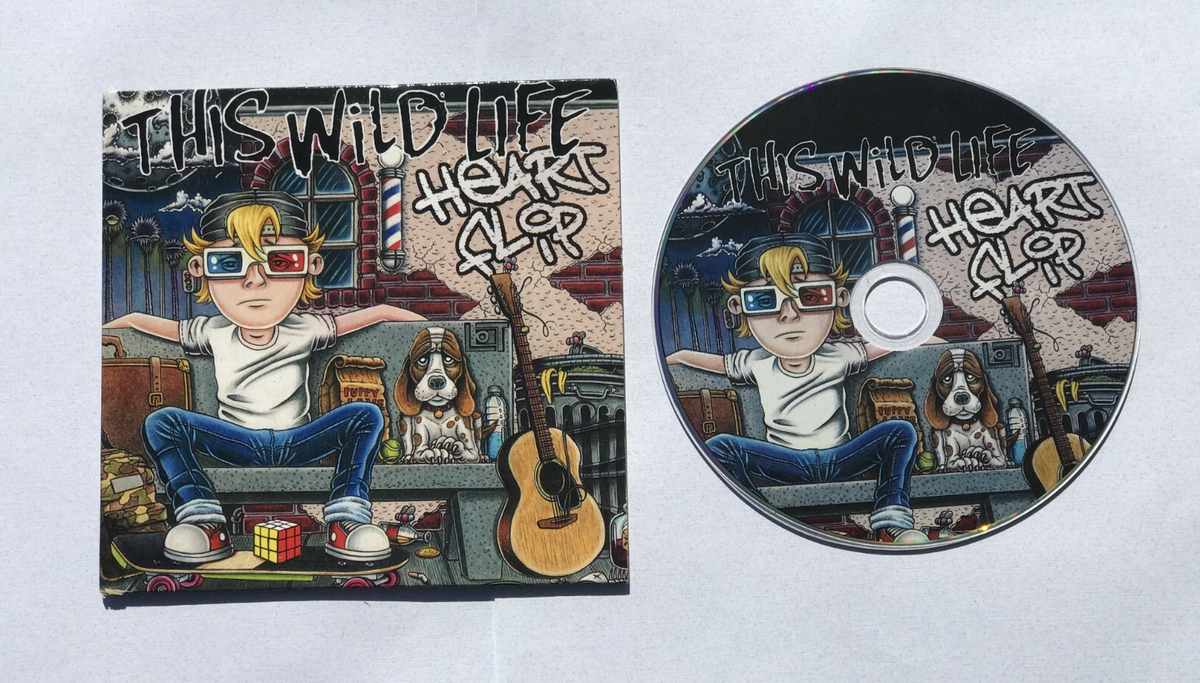This Wild Life ‎– Heart Flip (CD EP, 2012) RARE ☆*NEAR MINT DISC