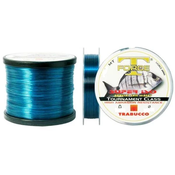 FILO DA PESCA TRABUCCO SUPER ISO 500 MT NYLON T FORCE MULINELLO MARE