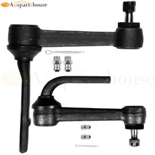 2pc Front Steering Left Right Idler Arm Kit For 90-05 2WD GMC Safari Chevy Astro